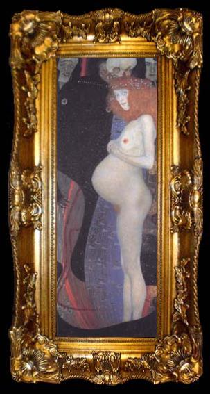 framed  Gustav Klimt Hope I (mk19), ta009-2